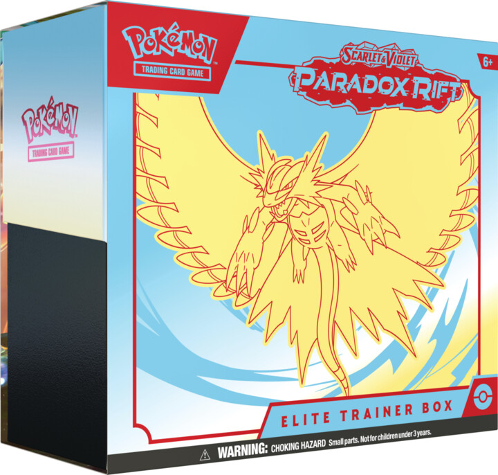 Karetní hra Pokémon TCG: Scarlet &amp; Violet Paradox Rift - Elite Trainer Box Roaring Moon_2039835614