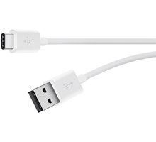 Belkin USB 2.0 USB-C to USB A, 1,8m, bílý_1507019979