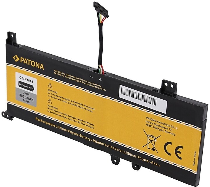 Patona baterie pro ntb Asus VivoBook 14 X412 , 3800mAh, 7,7V, Li-Pol