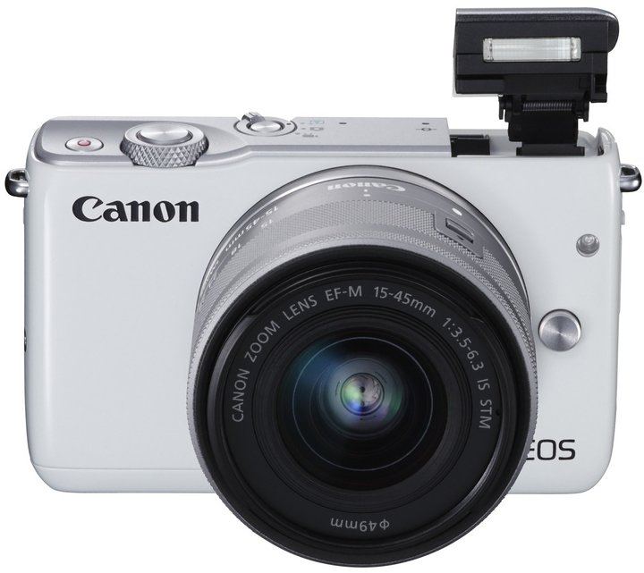 Canon EOS M10 + EF-M 15-45 STM, bílá_1995454477