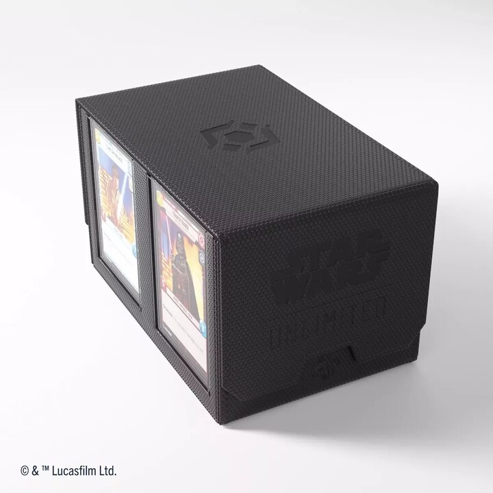 Krabička na karty Gamegenic - Star Wars: Unlimited Double Deck Pod, černá_1498468574
