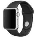 COTEetCI řemínek pro Apple Watch, silikonový, 42/44/45 mm, černá_815092895