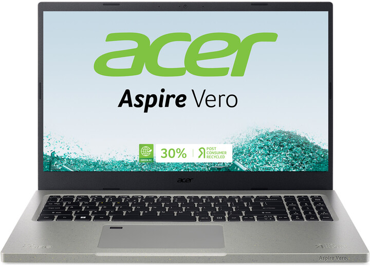 Acer Aspire Vero – GREEN PC (AV15-51), šedá_1096352775