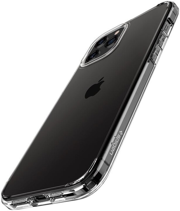 Spigen ochranný kryt Crystal Hybrid pro iPhone 12 Pro Max, transparentní