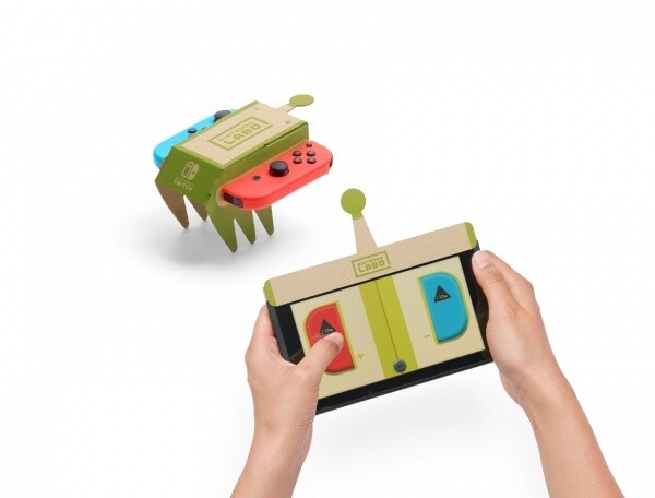 Nintendo Switch (2019), červená/modrá + Nintendo Labo Variety Kit_1891817481