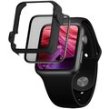FIXED ochranné sklo pro Apple Watch 40mm s aplikátorem, lepení přes celý displej, černá_331849147