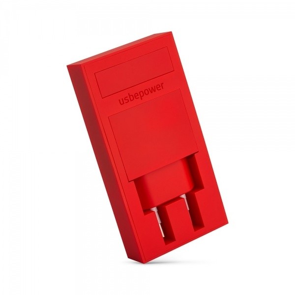 USBEPower ROCK Pocket charger 2Ports stand, červená_685161972