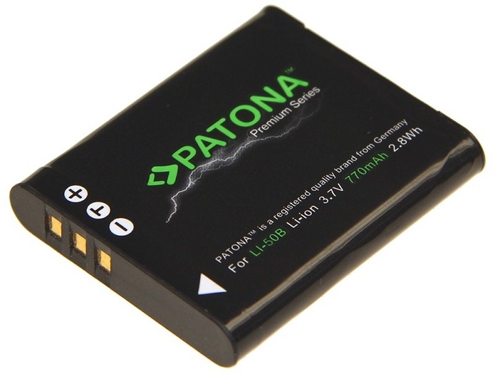 Patona baterie pro Olympus Li-50B 770mAh Li-Ion Premium_1941889694