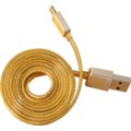 Remax datový kabel s micro USB, gumový, zlatá_1948906780