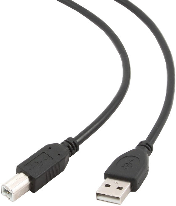 Gembird CABLEXPERT kabel USB A-B 1,8m 2.0 HQ zlacené kontakty, černá_1540160093
