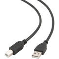 Gembird CABLEXPERT kabel USB A-B 1,8m 2.0 HQ zlacené kontakty, černá