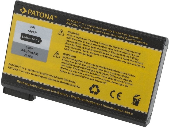 Patona baterie pro Dell, INSPIRON 2500/3700 4400mAh Li-Ion 14,8V_249765059