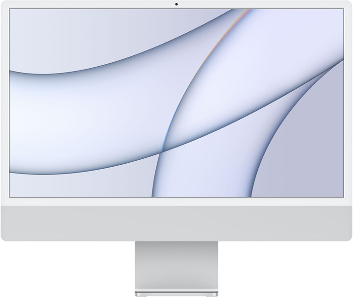 Apple iMac 24&quot; 4,5K Retina M1 /8GB/256GB/7-core GPU, stříbrná_1013496257