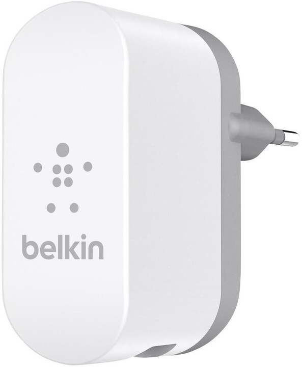 Belkin USB 230V nabíječka, 5V/2x2.1A, bílá_1244452978