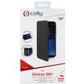 CELLY Prestige pouzdro typu kniha pro Samsung Galaxy S8 Plus, PU kůže, černé_1388520144