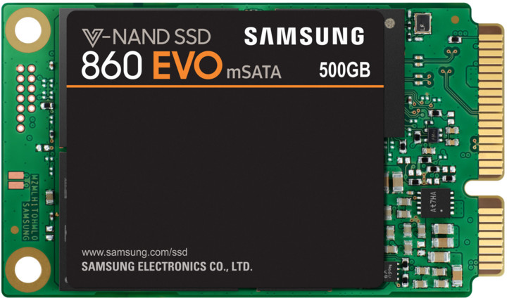 Samsung SSD 860 EVO, mSATA - 500GB_478295016