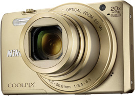 Nikon Coolpix S7000, zlatá + pouzdro_869544171
