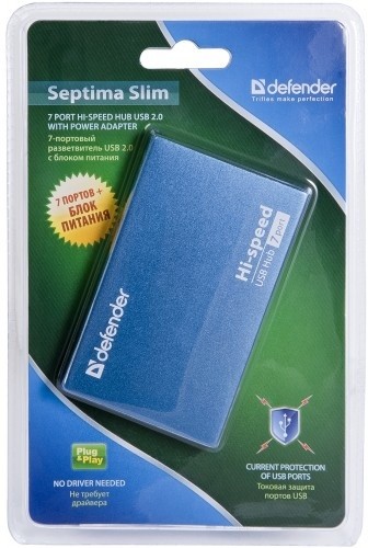 Defender Septima Slim, USB Hub_844893110