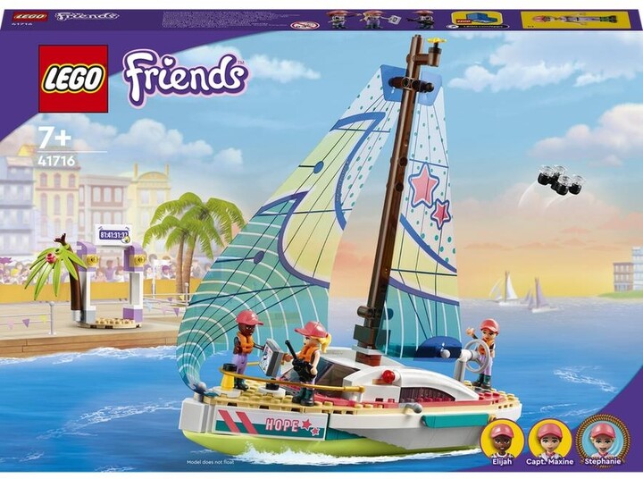 LEGO® Friends 41716 Stephanie a dobrodružství na plachetnici_1258084238