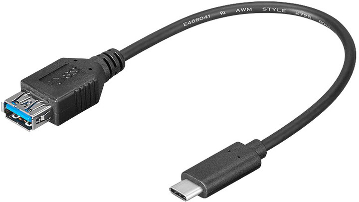 PremiumCord Adaptér USB 3.1 konektor C/male - USB 3.0 konektor A/female, 0,2m_1612474435