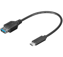PremiumCord Adaptér USB 3.1 konektor C/male - USB 3.0 konektor A/female, 0,2m