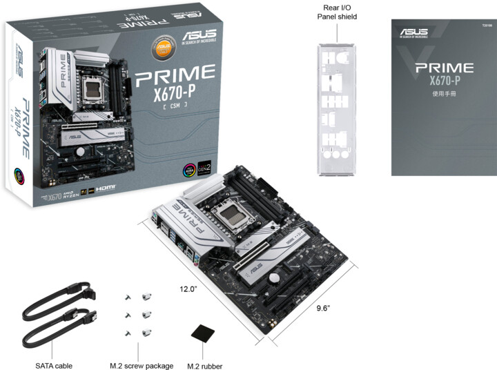 ASUS PRIME X670-P-CSM - AMD X670_16008582