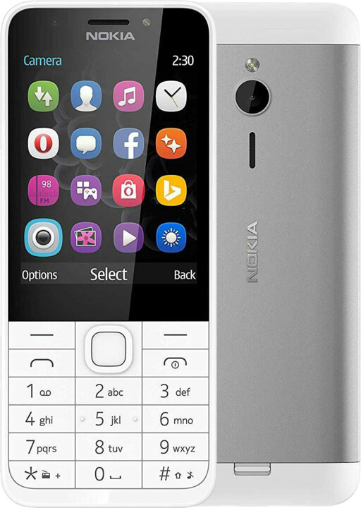 Nokia 230, Dual Sim, White_2029470097