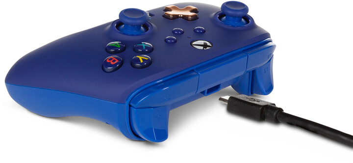 PowerA Enhanced Wired Controller, Midnight Blue (PC, Xbox Series, Xbox ONE)_469468412