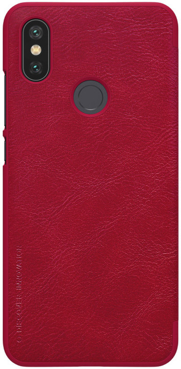 Nillkin Qin S-View Pouzdro pro Xiaomi Mi A2, červený_345103230