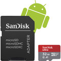 SanDisk Micro SDHC Ultra Android 32GB 98MB/s A1 UHS-I + SD adaptér