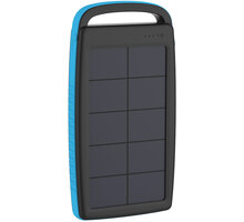 XLAYER powerbanka PLUS Solar, 20000mAh, černá/modrá_1928725195
