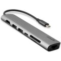 EPICO Hub Multimedia 3 s rozhraním USB-C pro notebooky a tablety - vesmírně šedá_965693244