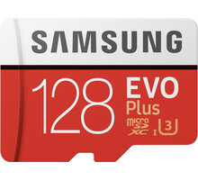 Samsung EVO Plus Micro SDXC 128 GB UHS-I U3 + adaptér_2139982333