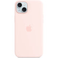 Apple Silikonový kryt s MagSafe pro iPhone 15 Plus, světle růžová_527624494