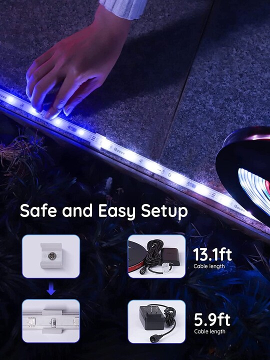 Govee Phantasy Outdoor Pro SMART LED pásky RGBIC, 10m - venkovní_300017553