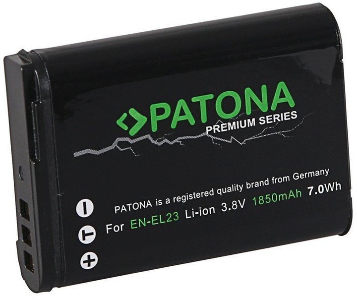 Patona baterie pro Nikon EN-EL23 1700mAh Li-Ion Premium_345698343