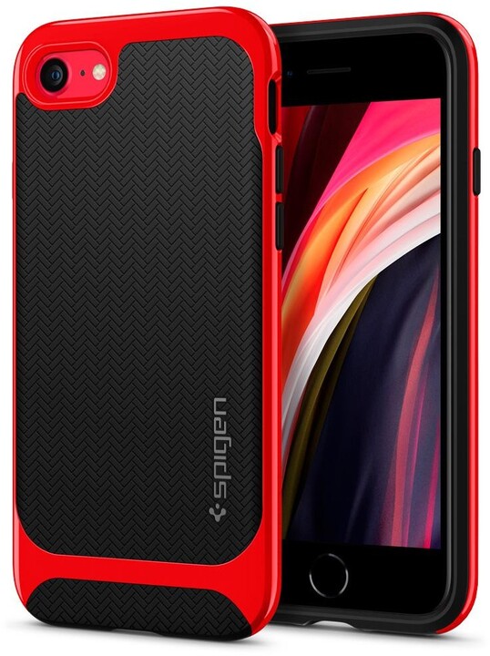 Spigen ochranný kryt Neo Hybrid pro iPhone SE (2022/2020)/8/7, červená_855036252