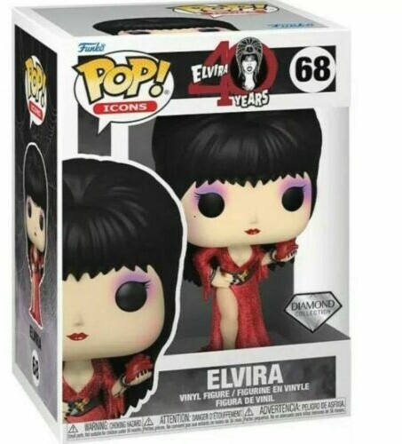 Figurka Funko POP! Icons - Elvira 40th Anniversary Diamond Glitter_1933378267