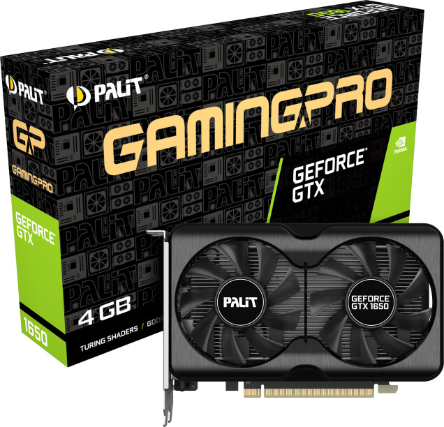 PALiT GeForce GTX 1650 GamingPro, 4GB GDDR6_913609542