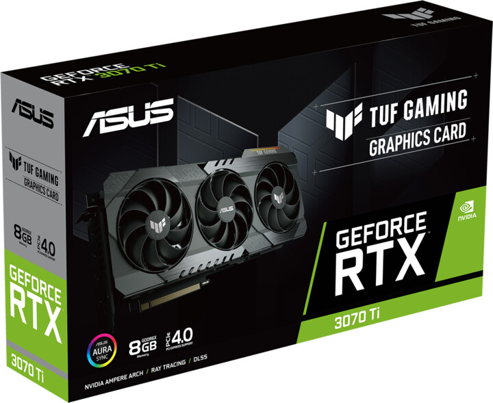 ASUS GeForce TUF-RTX3070Ti-8G-GAMING, LHR, 8GB GDDR6X_425212268