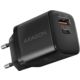 AXAGON síťová nabíječka ACU-PQ20, USB-A, USB-C, PD3.0/PPS/QC4+/AFC/Apple, 20W, černá_216433804