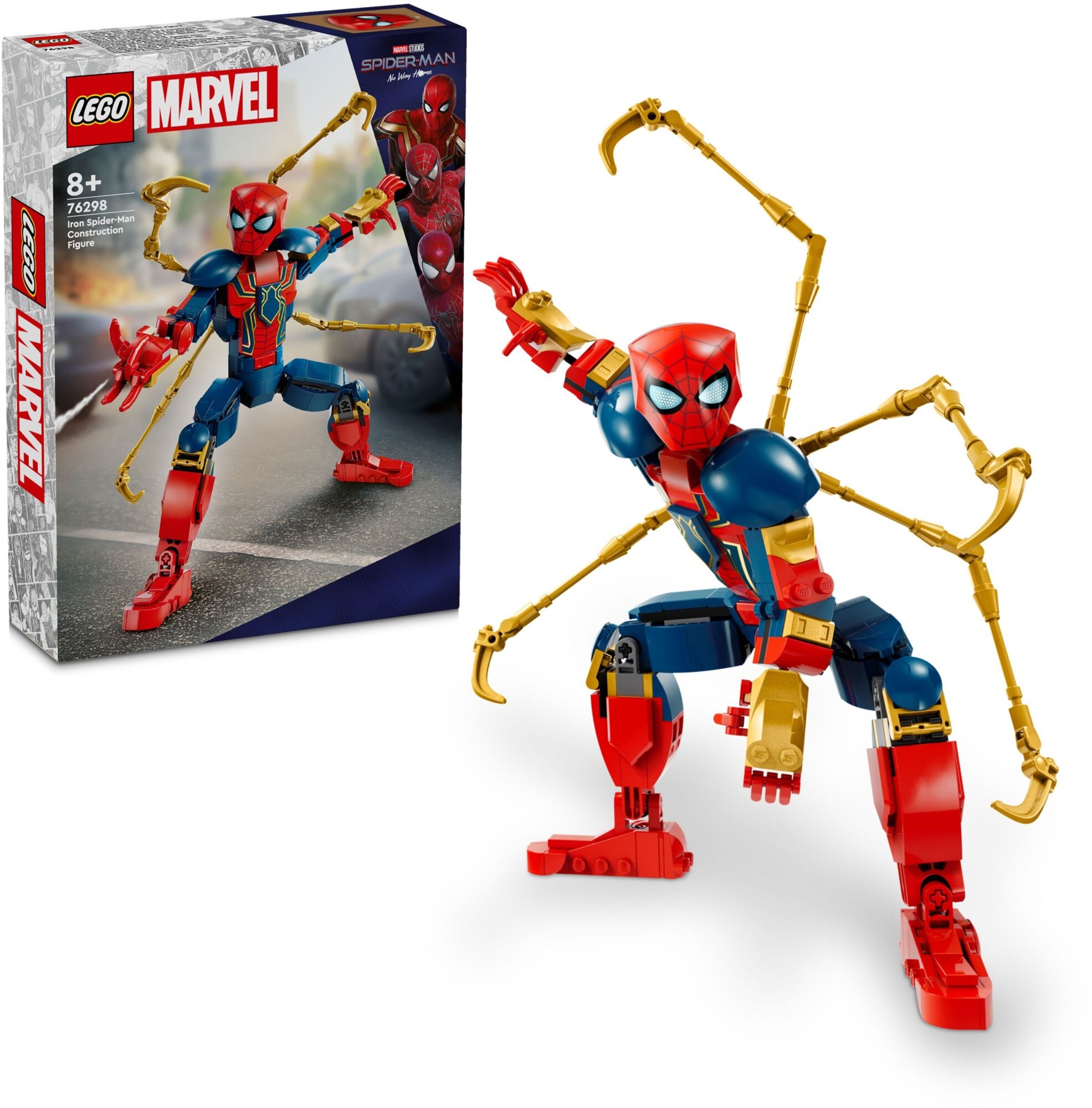 LEGO® Marvel 76298 Sestavitelná figurka: Iron Spider-Man - 76298