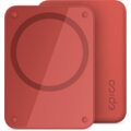 EPICO bezdrátová powerbanka kompatibilní s MagSafe, 4200mAh, červená_1223114199