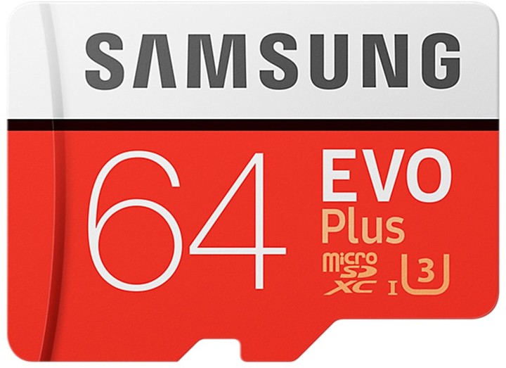 Samsung Micro SDXC EVO Plus 64GB UHS-I U3 + SD adaptér_577825519