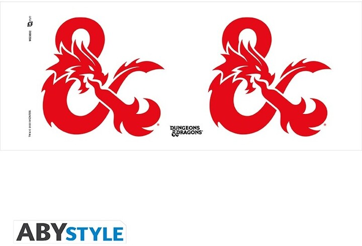 Hrnek Dungeons &amp; Dragons - Logo, 320 ml_434102423