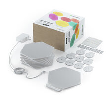 Nanoleaf Shapes Hexagons Starter Kit 9 Panels O2 TV HBO a Sport Pack na dva měsíce