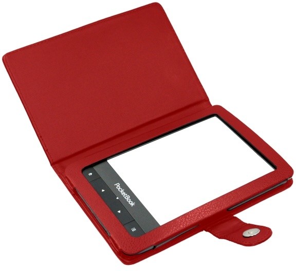 C-TECH PROTECT pouzdro pro Pocketbook 622/623/624, PBC-01, červená_1374522232