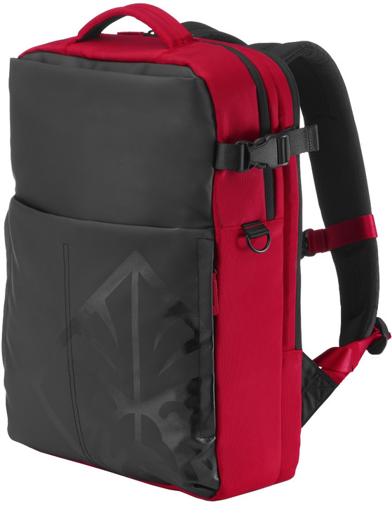 HP OMEN Gaming Backpack 17, černá/červená