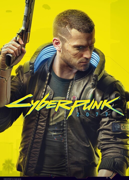 Puzzle Cyberpunk 2077 - Keyart Male V (Good Loot)_974538674