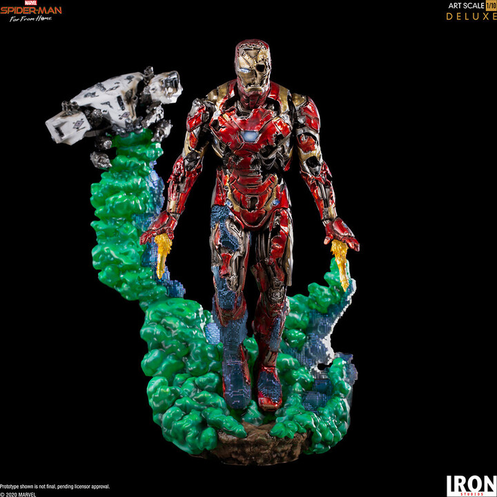 Figurka Iron Studio Spider-Man: Far From Home - Iron Man Ilusion Deluxe Art Scale, 1/10_2092539992